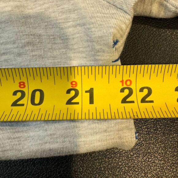 Denim & Flower Ricky Singh T-Shirt Size XL Men's Grey Tropical Palms AOP SS - Picture 6 of 6